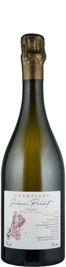Champagne Blanc de Blancs extra brut Presle - Prélat, Julien Champagne Blanc de Blancs extra brut Presle - Prélat, Julien