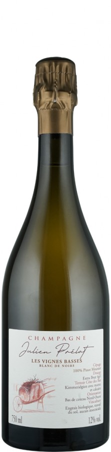 Champagne Blanc de Noirs extra brut Les Vignes Basses - Prélat, Julien Champagne Blanc de Noirs extra brut Les Vignes Basses - Prélat, Julien