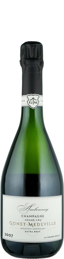 Champagne Millesime Grand Cru Blanc de Noirs extra brut - La Grande Ruelle, Ambonnay 2007  - Gonet-Médeville