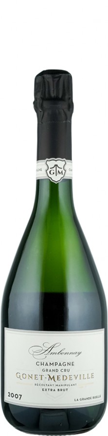 Champagne Grand Cru Millésime Blanc de Noirs extra brut - La Grande Ruelle, Ambonnay 2007 - Gonet-Médeville
