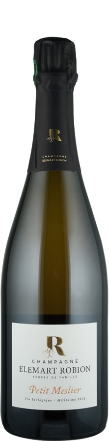 Champagne extra brut Petit Meslier 2018 Biowein - FR-BIO-01 - Elemart Robion
