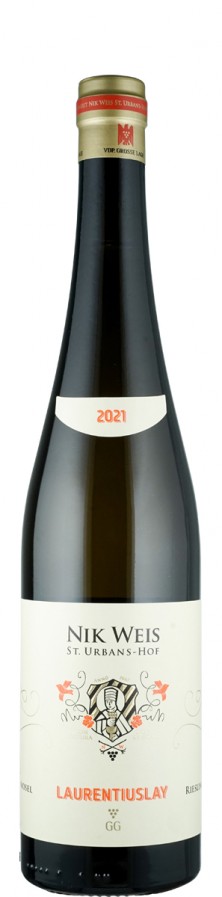 Riesling GG - Großes Gewächs Leiwener Laurentiuslay 2021 - Nik Weis, St. Urbans-Hof Riesling GG - Großes Gewächs Leiwener Laurentiuslay 2021 - Nik Weis, St. Urbans-Hof