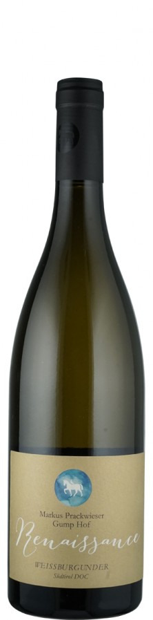 Weissburgunder Riserva Renaissance 2018 - Gump Hof - Markus Prackwieser Weissburgunder Riserva Renaissance 2018 - Gump Hof - Markus Prackwieser