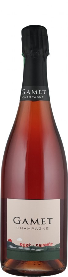 Champagne Rosé de Saignée brut    - Gamet
