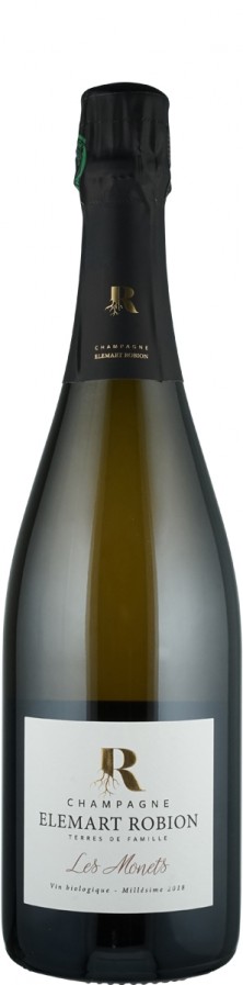 Champagne Blanc de Noirs extra brut Les Monets Biowein - FR-BIO-01