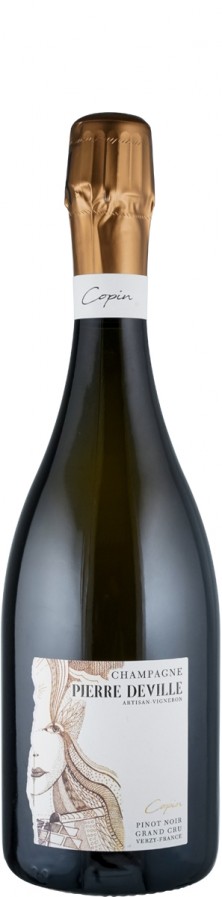 Champagne Grand Cru Blanc de Noirs extra brut Copin Pinot Noir 2018 - Corbeaux, Alban / Deville, Pierre Champagne Grand Cru Blanc de Noirs extra brut Copin Pinot Noir 2018 - Corbeaux, Alban / Deville, Pierre