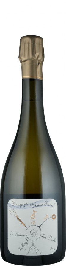 Champagne Millésime brut nature Lieu Dit Le Village 2018 Biowein - FR-BIO-01 - Perseval, Thomas