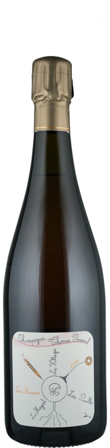 Champagne Rosé Millésime brut nature Lieu Dit La Masure 2019 Biowein - FR-BIO-01 - Perseval, Thomas