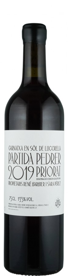 Gratallops Partida Pedrera 2019 - Sara i Rene Viticultors Gratallops Partida Pedrera 2019 - Sara i Rene Viticultors