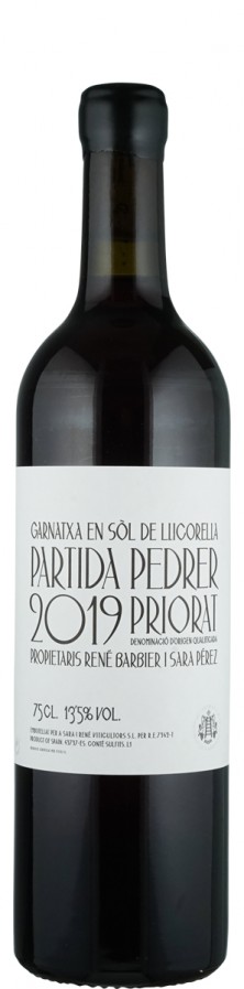 Gratallops Partida Pedrera  2019  - Sara i Rene Viticultors