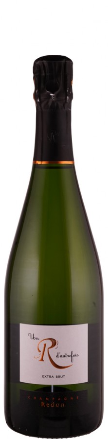 Champagne extra brut Un R d'autrefois