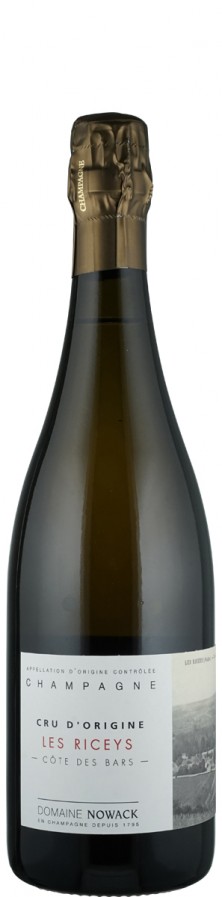 Champagne Blanc de Noirs Millésime extra brut Les Riceys 2015 - Domaine Nowack Champagne Blanc de Noirs Millésime extra brut Les Riceys 2015 - Domaine Nowack