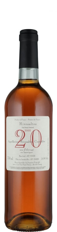Rivesaltes Ambré 20 Jahre 2002  - Parcé Frères