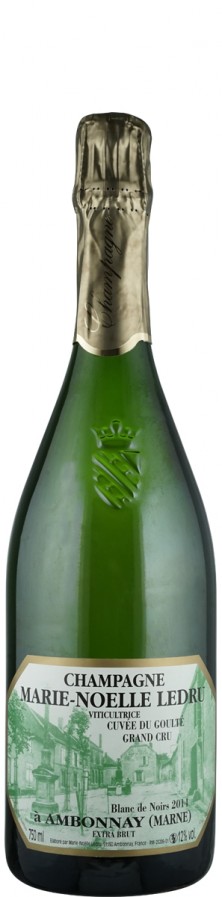 Champagne Grand Cru blanc de noirs brut Cuvée du Goulté 2015  - Ledru, Marie-Noelle