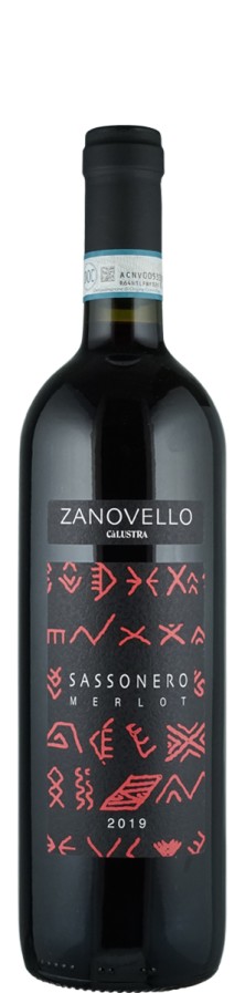 Merlot Sassonero Zanovello 2019  - Cà Lustra