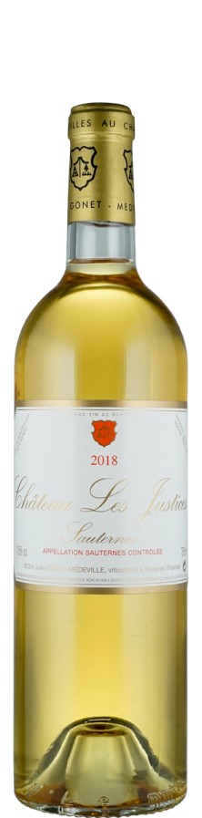 Sauternes Château les Justices 2018 - Gonet-Médeville, Julie Sauternes Château les Justices 2018 - Gonet-Médeville, Julie