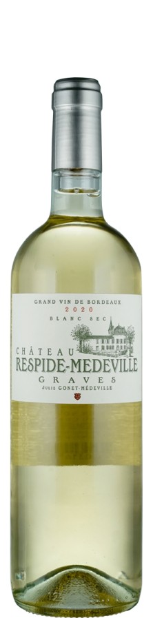 Château Respide Medeville Graves Bordeaux blanc sec 2020  - Gonet-Médeville, Julie