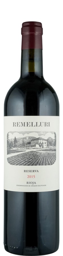 Rioja tinto Reserva 2015  - Remelluri
