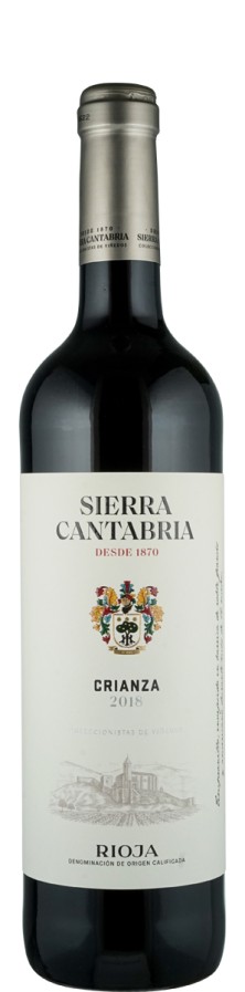 Rioja tinto Crianza 2018  - Sierra Cantabria
