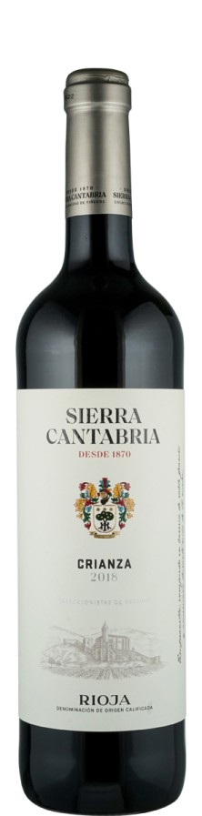 Rioja tinto Crianza 2018 - Sierra Cantabria Rioja tinto Crianza 2018 - Sierra Cantabria