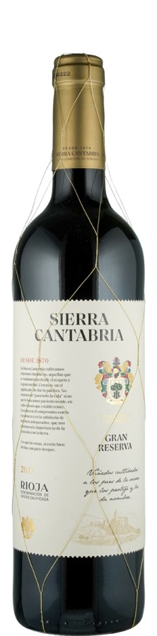Rioja Gran Reserva  2011  - Sierra Cantabria