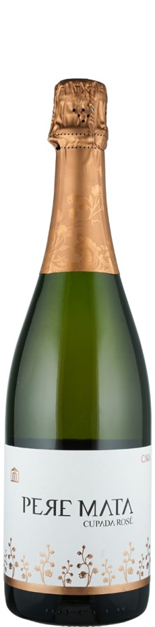 Cava Reserva brut Cupada Rosé 2021 Biowein - ES-ECO-019-CT - Pere Mata