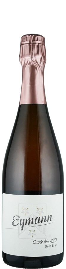 Rosé Sekt Cuvée No. 420 Sekt - traditionelle Flaschengärung  Biowein - DE-ÖKO-003 - Eymann
