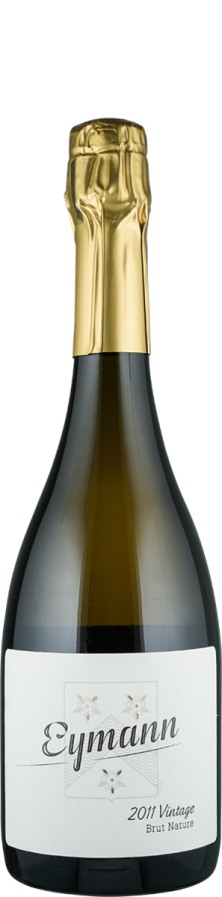 Vintage brut nature Sekt - traditionelle Flaschengärung 2011 Biowein - DE-ÖKO-003 - Eymann