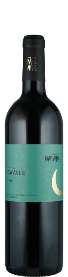 Bordeaux rouge Château Cavale 2020 Biowein - FR-BIO-01 - Domaine Jean-Yves Millaire