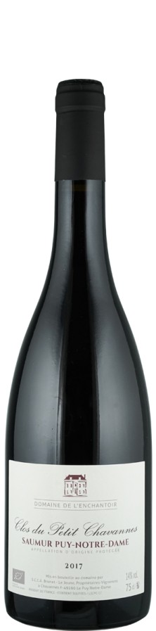 Saumur rouge Puy-Notre-Dame Clos du Petit Chavannes 2017 Biowein - FR-BIO-01 - Domaine de l&#039;Enchantoir