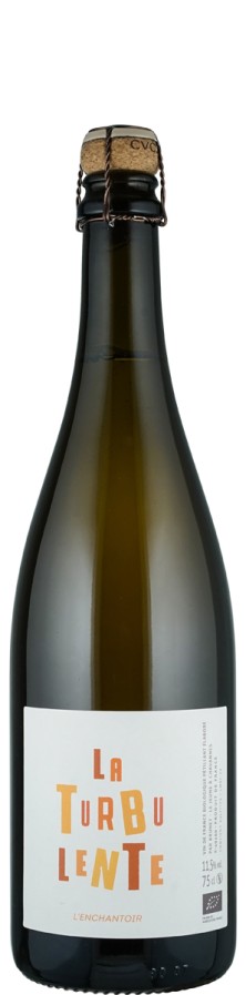 Pétillant Naturel Blanc La Turbulente 2021 Biowein - FR-BIO-01 - Domaine de l&#039;Enchantoir