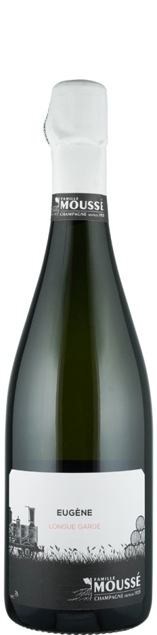 Champagne Blanc de Noirs brut nature Eugène Longue Garde   - Moussé Fils