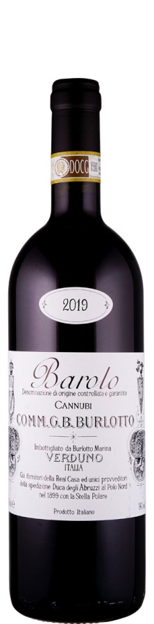 Barolo Vigneto Cannubi 2019  - Burlotto, Commendatore G. B.