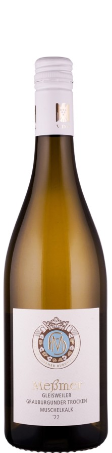 Grauburgunder Gleisweiler Muschelkalk VDP.Ortswein 2022 Biowein - DE-ÖKO-003 - Meßmer, Herbert