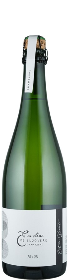 Champagne extra brut 75 / 25 - de Sloovere, Emeline Champagne extra brut 75 / 25 - de Sloovere, Emeline