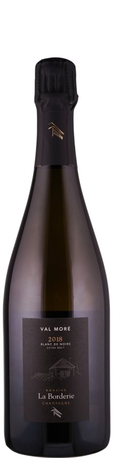 Champagne Millésime Blanc de Noirs extra brut Cuvée Val Moré 2018 - La Borderie