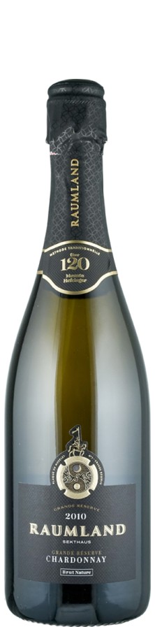 Chardonnay Grande Réserve brut nature Sekt - traditionelle Flaschengärung 2010  - Raumland