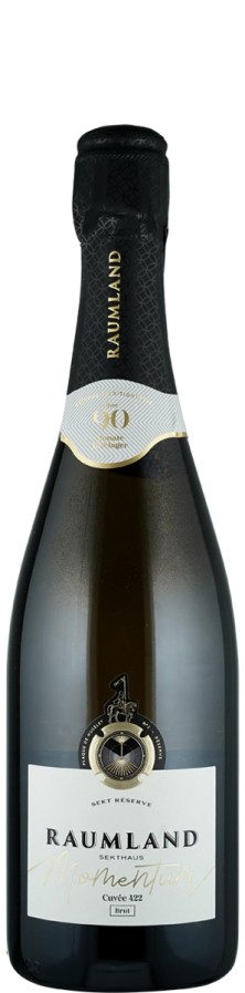 Momentum brut - Cuvée 422 - Réserve Sekt - traditionelle Flaschengärung 2014  - Raumland
