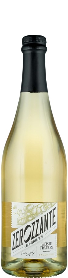 Zerozzante - Cuvée No. 1 weiße Traube verperlt - alkoholfrei - Raumland Zerozzante - Cuvée No. 1 weiße Traube verperlt - alkoholfrei - Raumland
