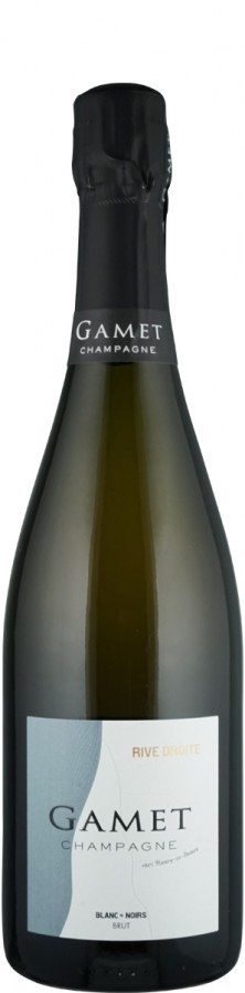 Champagne Blanc de Noirs brut Rive Droite - Gamet Champagne Blanc de Noirs brut Rive Droite - Gamet