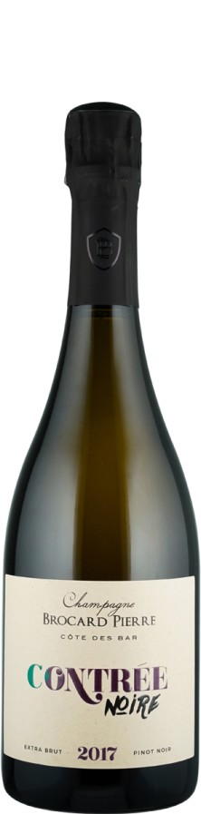 Champagne Millésime Blanc de Noirs extra brut Contrée Noire 2017 - Brocard, Pierre