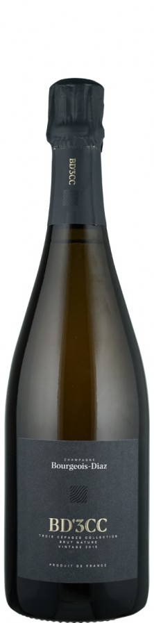 Champagne brut nature 3CC- trois cepages collection Biowein - FR-BIO-01 - Bourgeois Diaz