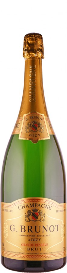 Champagne Premiere Cru brut Grande Réserve - MAGNUM - Brunot, Guy Champagne Premiere Cru brut Grande Réserve - MAGNUM - Brunot, Guy
