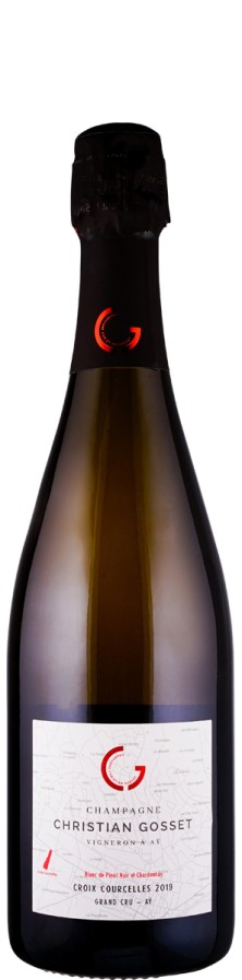 Champagne Grand Cru Millésime Blanc de Noirs extra brut Croix-Courcelles 2019 - Gosset, Christian Champagne Grand Cru Millésime Blanc de Noirs extra brut Croix-Courcelles 2019 - Gosset, Christian