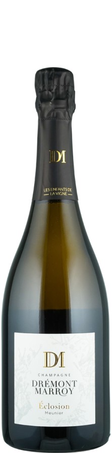 Champagne Millésime Blanc de Noirs extra brut Éclosion Meunier 2018  - Drémont-Marroy