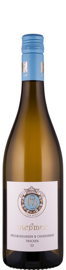 Weißburgunder &amp; Chardonnay VDP.Gutswein 2022 Biowein - DE-ÖKO-003 - Meßmer, Herbert