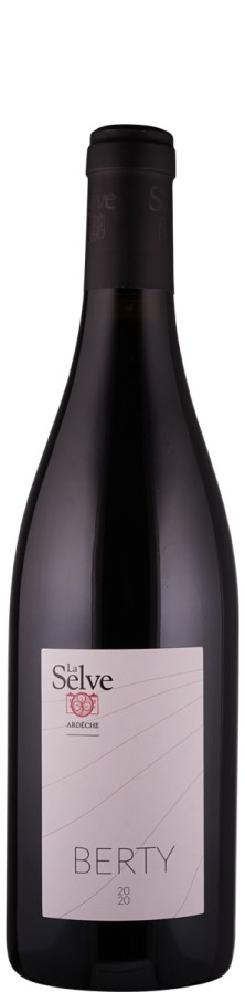 Côteaux de L&#039;Ardeche rouge Berty 2020 Biowein - FR-BIO-01 - La Selve