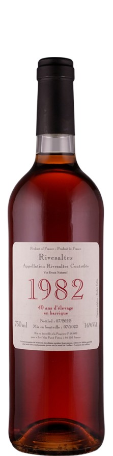Rivesaltes Ambré 40 Jahre 1982  - Parcé Frères