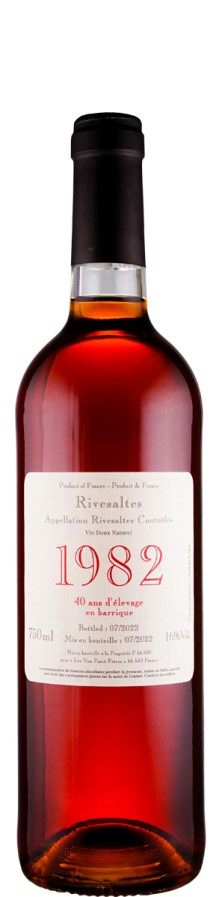 Rivesaltes Ambré 40 Jahre