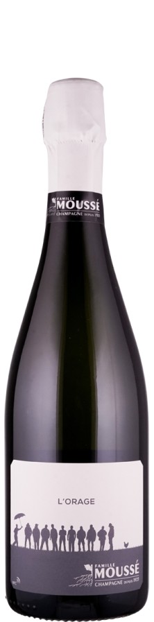 Champagne Blanc de Blancs extra brut Orage 2021 - Moussé Fils Champagne Blanc de Blancs extra brut Orage 2021 - Moussé Fils
